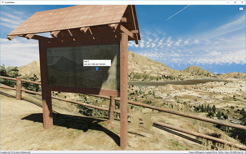 One of the spots marked in the user made mapping tool, Codewalker (Image Provided By Team Guru)
